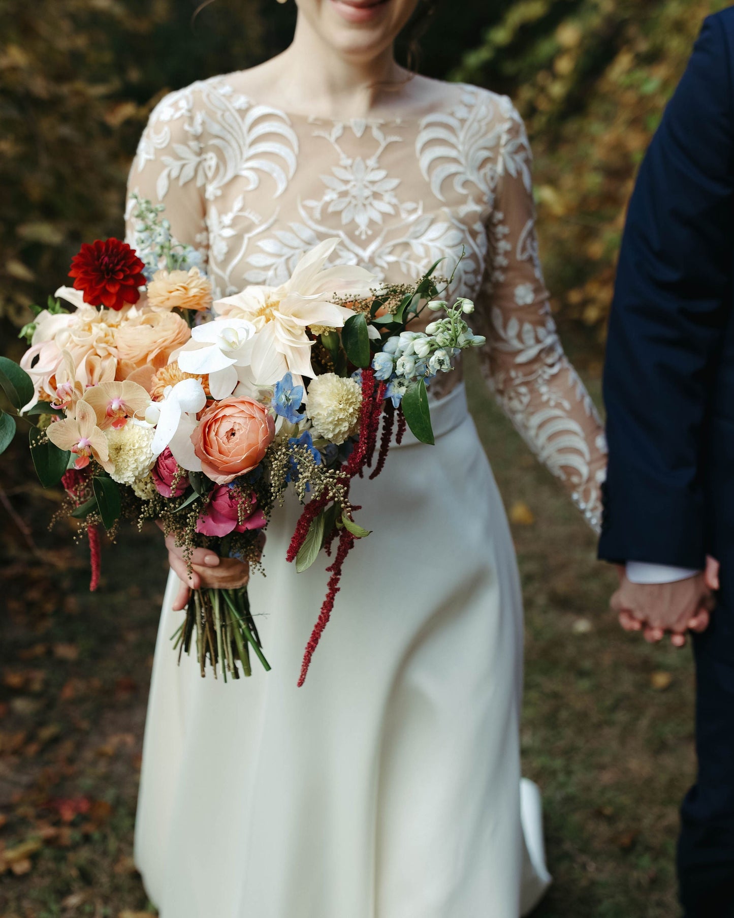 Florist workshop on centerpiece and bouquets