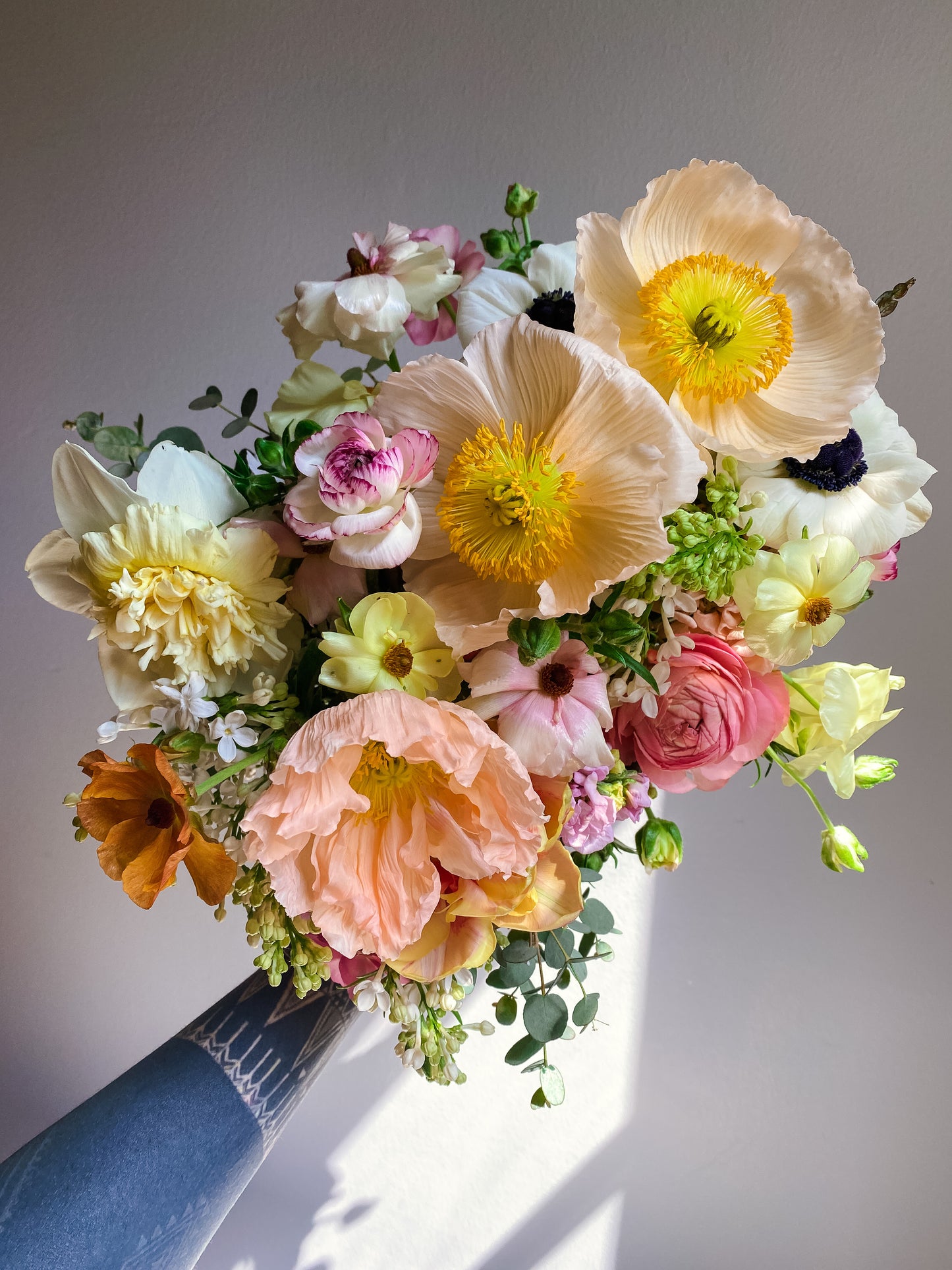 Small Austin floral delivery bouquet with seasonal, locally grown flowers