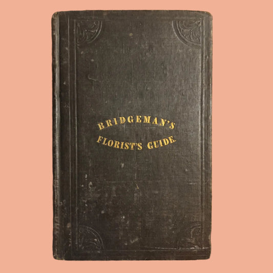 vintage bridgeman's florist's guide book